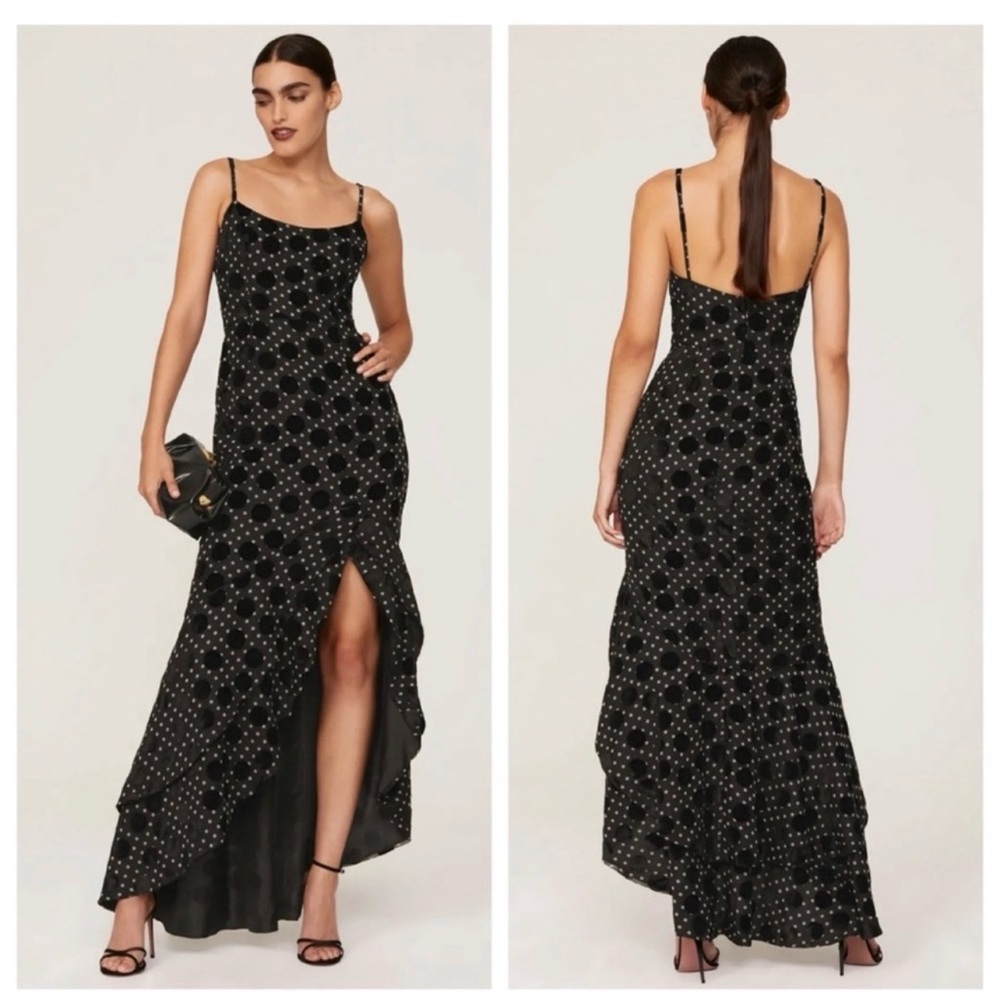 Hutch Malia Black Evening Dress